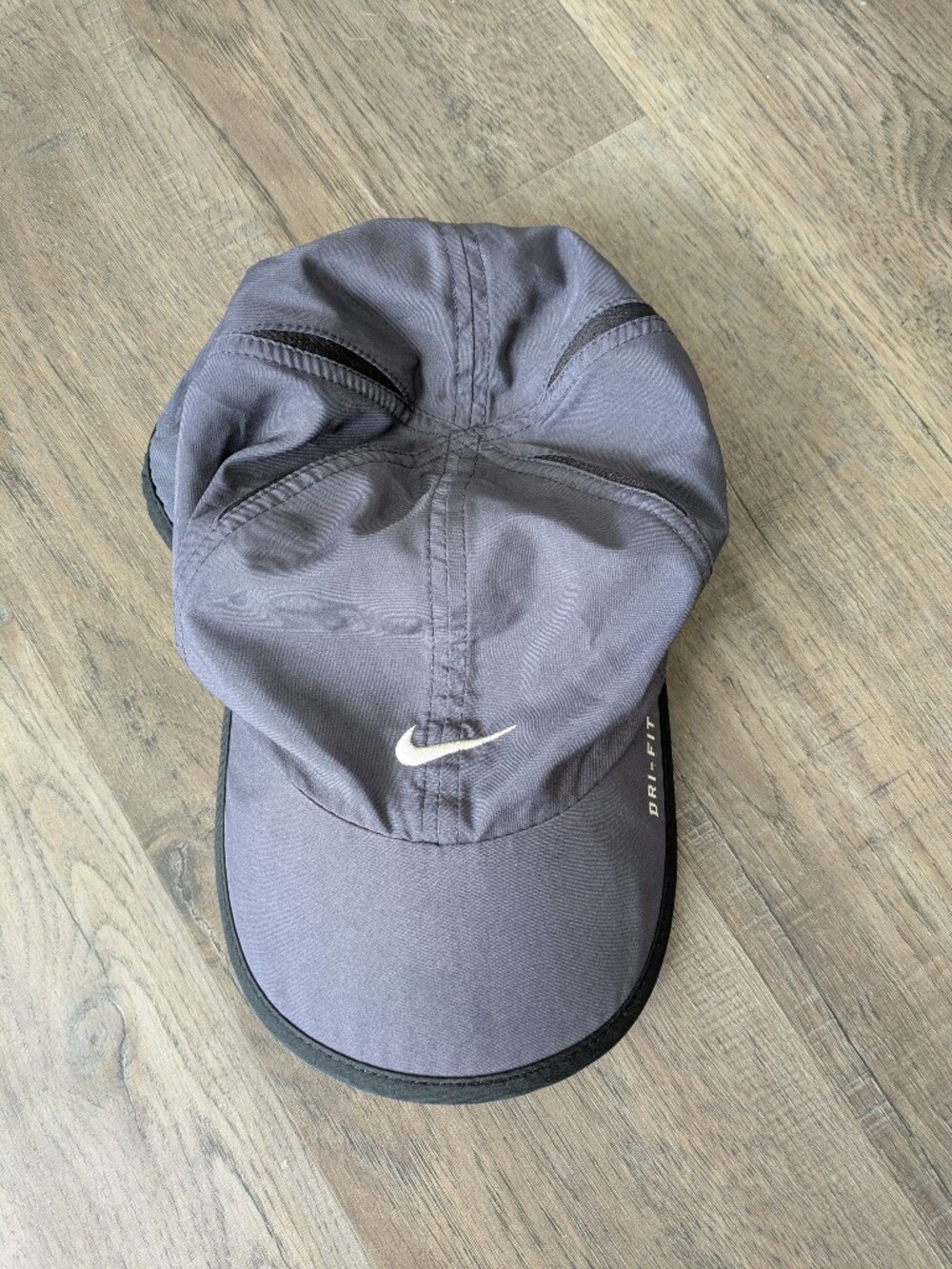 Nike Purple-Gray Dri-FIT Running Cap